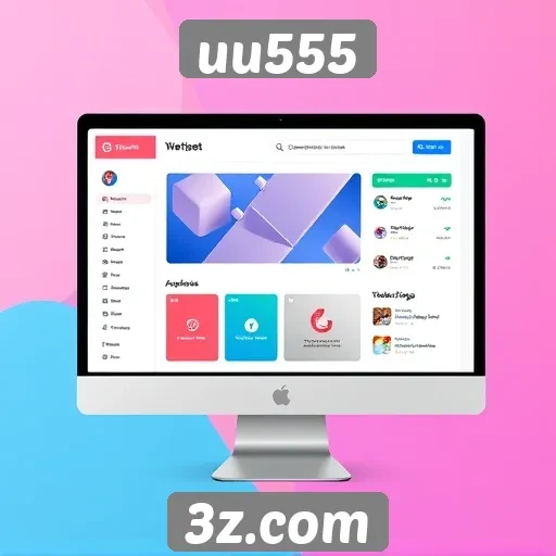 Interface do usuário do site uu555 é intuitiva